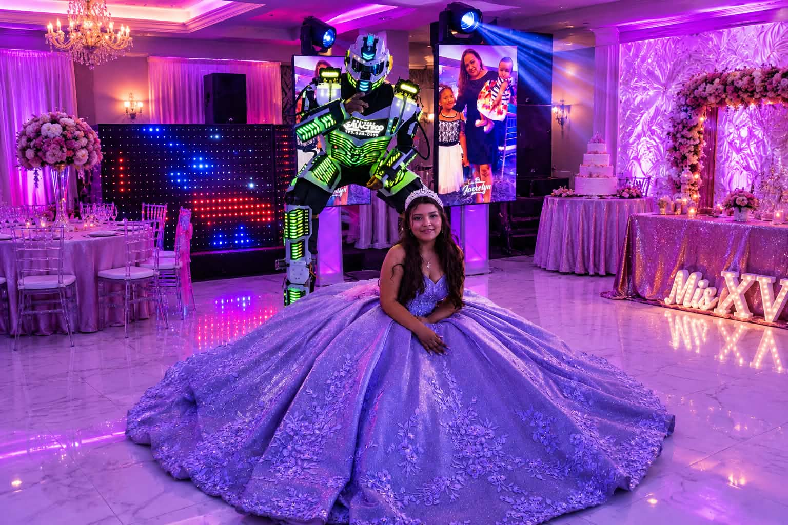 SHOW DE ROBOT LED